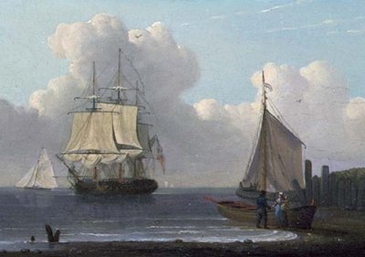 Scena wysyłki (olej na płótnie) autorstwa William Anderson