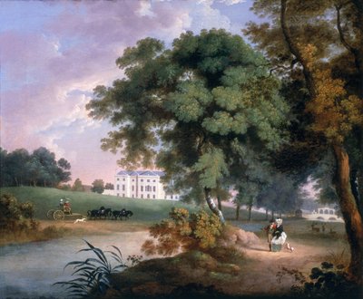 Widok domu w Irlandii autorstwa William Ashford