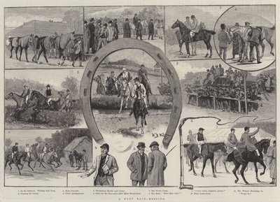 Spotkanie na polowaniu autorstwa William Barnes Wollen