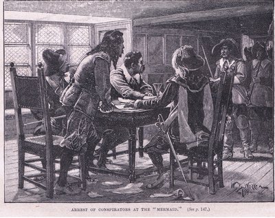 Aresztowanie spiskowców u Syrenki AD 1658 autorstwa William Barnes Wollen