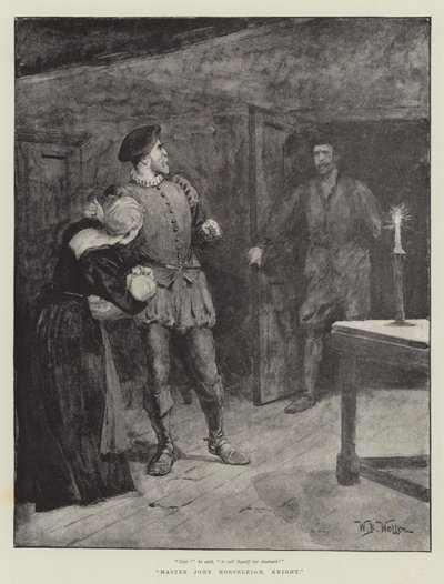 Mistrz John Horseleigh, rycerz autorstwa William Barnes Wollen