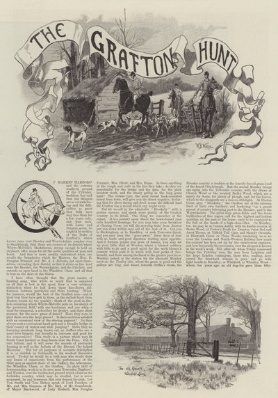 Polowanie na Grafton autorstwa William Barnes Wollen