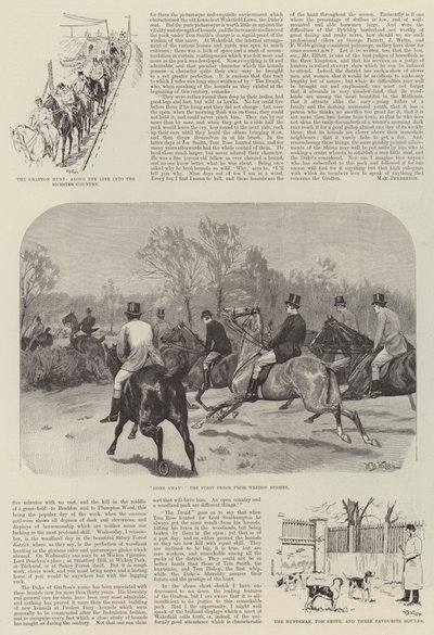 Polowanie na Grafton autorstwa William Barnes Wollen
