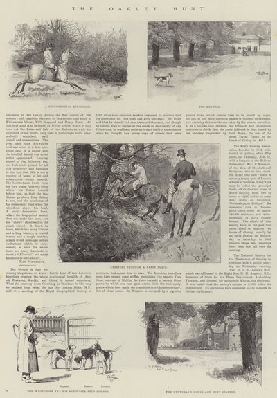 Polowanie na Oakleya autorstwa William Barnes Wollen