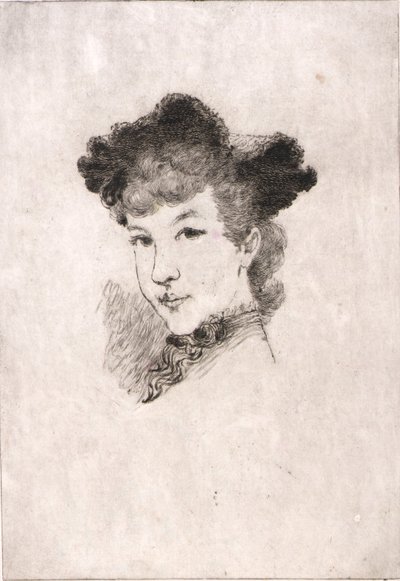 (Głowa kobiety) autorstwa William Baxter Closson
