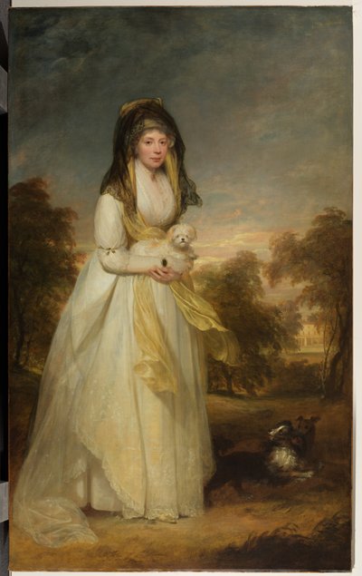 Portret królowej Charlotte (1744-1818) autorstwa William Beechey
