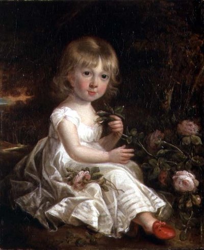 Portret młodej dziewczyny (olej na płótnie) autorstwa William Beechey