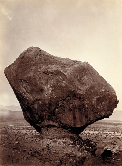 Perched Rock, Rocker Creek, Arizona autorstwa William Bell