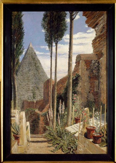 Grób Shelley, 1873 autorstwa William Bell Scott