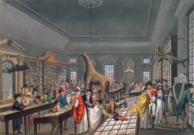 Wnętrze Sali Egipskiej, Piccadilly, sztychowane przez artystę, ok. 1815-25 (akwatinta) autorstwa William Benjamin Sarsfield Taylor