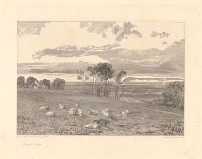 Crowhurst, Sussex autorstwa William Bernard Cooke
