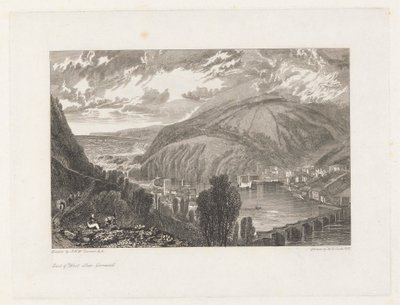 East & West Looe, Kornwalia autorstwa William Bernard Cooke