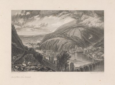 East & West Looe, Kornwalia autorstwa William Bernard Cooke