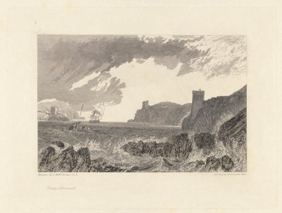 Fowey w Kornwalii autorstwa William Bernard Cooke