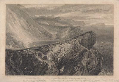Lulworth Cove, Dorset autorstwa William Bernard Cooke