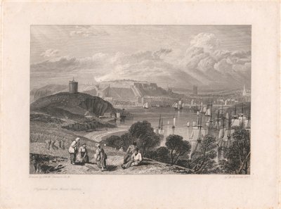 Plymouth z Mount Batten autorstwa William Bernard Cooke