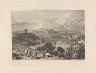Plymouth z Mount Batten autorstwa William Bernard Cooke