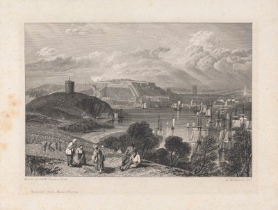 Plymouth z Mount Batten autorstwa William Bernard Cooke