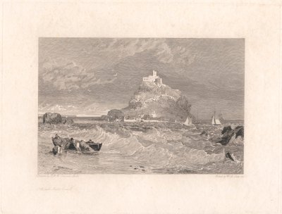 Góra św. Michała w Kornwalii autorstwa William Bernard Cooke