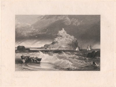 Góra św. Michała w Kornwalii autorstwa William Bernard Cooke