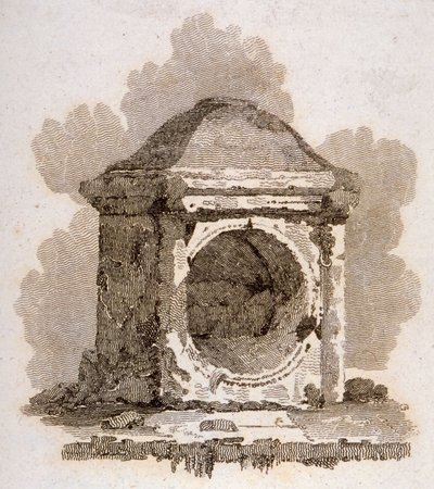 Londyński Kamień, Cannon Street, City of London, 1806 autorstwa William Bernard Cooke