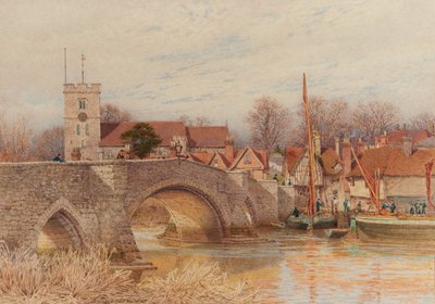 Most Aylesford autorstwa William Biscombe Gardner