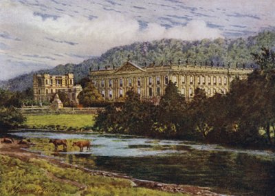 Chatsworth z Derwent autorstwa William Biscombe Gardner