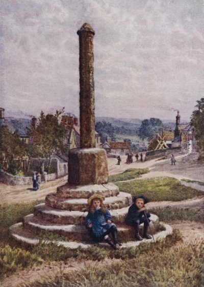 Stary Krzyż, Wielki Longstone (kolor lito) autorstwa William Biscombe Gardner