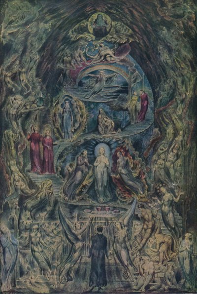 Alegoria, 1820-1825, 1922. autorstwa William Blake