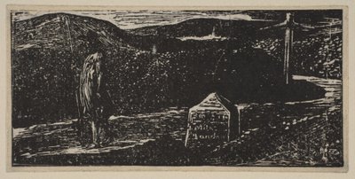 Colinets Journey: Milestone Marked LXII Miles do Londynu, z Thorntons Pastorals of V..., 1821. autorstwa William Blake