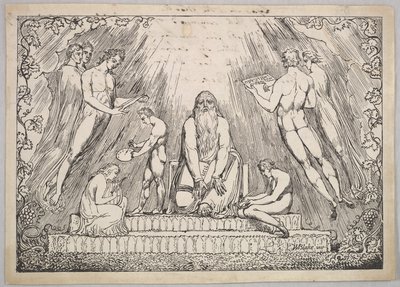 Henocha, 1806-7. autorstwa William Blake