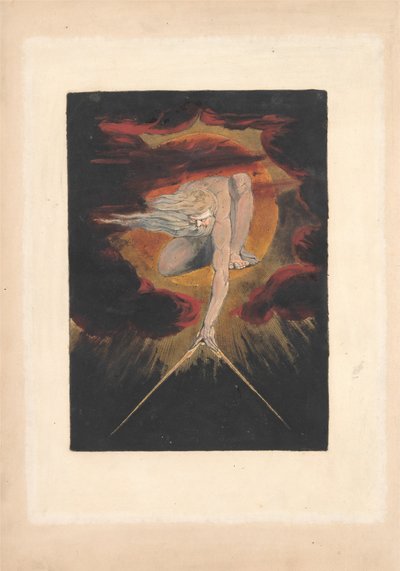 Europa. Proroctwo, płyta 1, strona tytułowa autorstwa William Blake