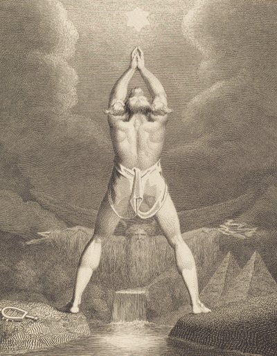 Nawożenie Egiptu, 1791. autorstwa William Blake