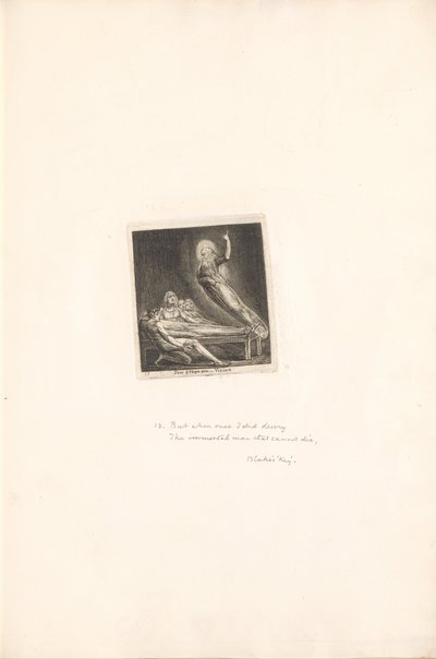 Dla płci - Bramy raju, płyta 15, Strach i nadzieja to -- Wizja autorstwa William Blake