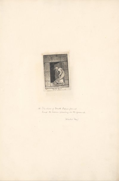 Dla płci - Bramy raju, płyta 17, Wrota śmierci autorstwa William Blake