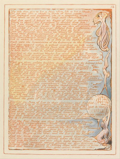 Jerozolima, ilustracja 12, Czemu chcesz jej dać... autorstwa William Blake
