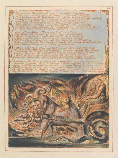 Jerozolima, tablica 46, kąpiel, łagodny lekarz.... autorstwa William Blake