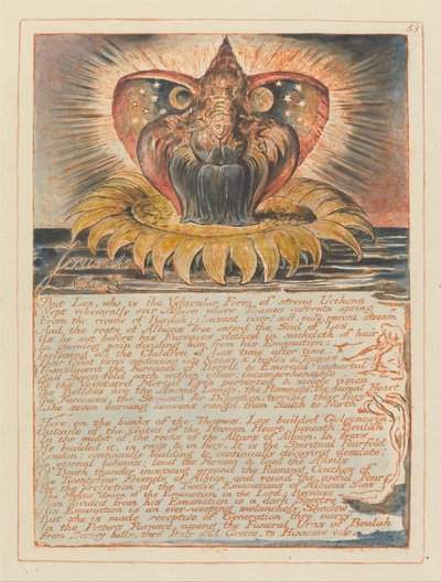 Jerozolima, ilustracja 53, Jerozolima, rozdział. 3 autorstwa William Blake