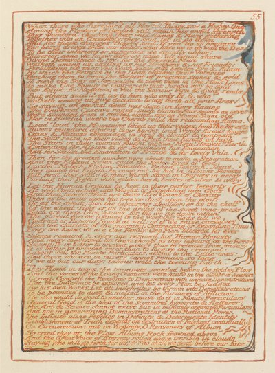 Jerozolima, ilustracja 55, Kiedy ci, którzy lekceważą.... autorstwa William Blake
