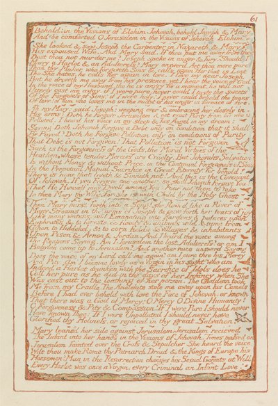 Jerozolima, ilustracja 61, Oto- w wizjach Elohima Jehowy.... autorstwa William Blake