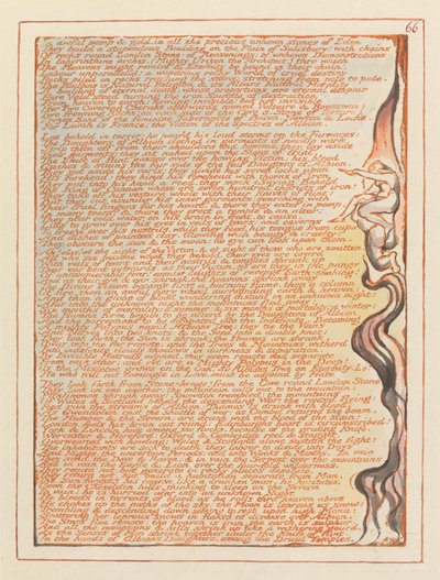 Jerozolima, płyta 66, W strasznej pompie i złocie.... autorstwa William Blake