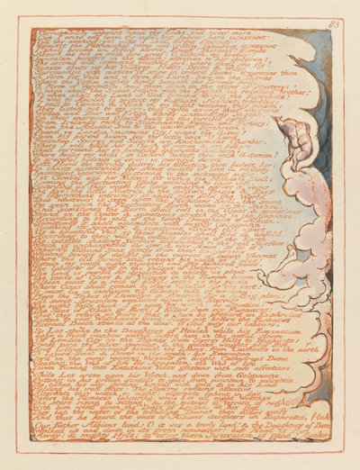 Jerozolima, ilustracja 83, Zepsucie pojawia się na twych kończynach.... autorstwa William Blake