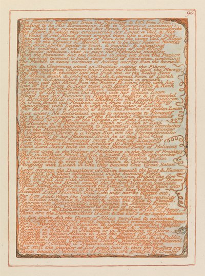 Jerozolima, tablica 90, kobiece separatki.... autorstwa William Blake