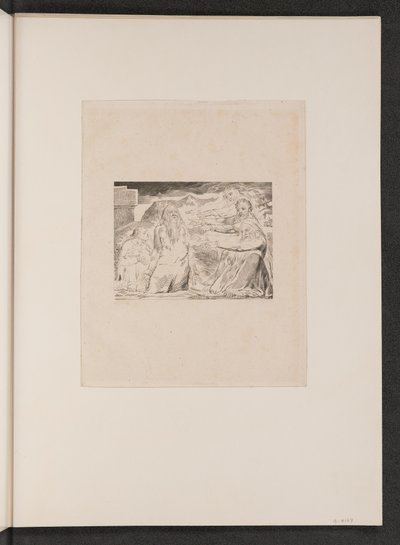 Hiob skarcony przez swoich przyjaciół autorstwa William Blake