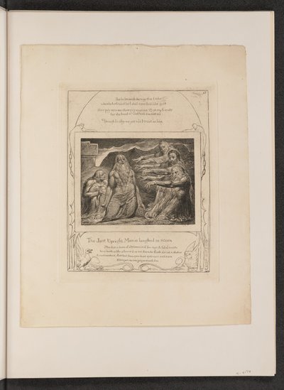 Hiob skarcony przez swoich przyjaciół autorstwa William Blake