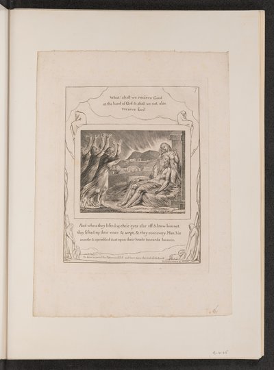 Pocieszyciele Hioba autorstwa William Blake
