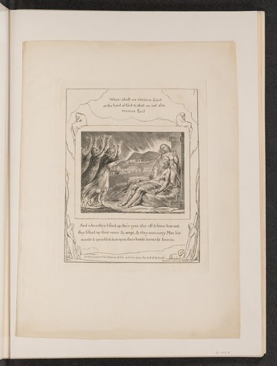 Pocieszyciele Hioba, 1825. autorstwa William Blake