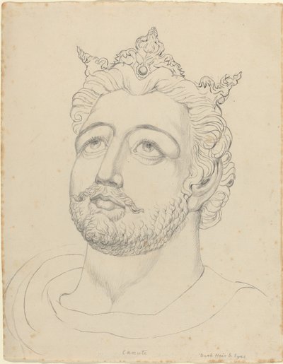 Król Kanut autorstwa William Blake