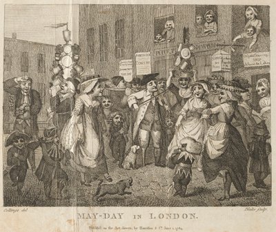 Dzień Maja w Londynie, 1784. autorstwa William Blake
