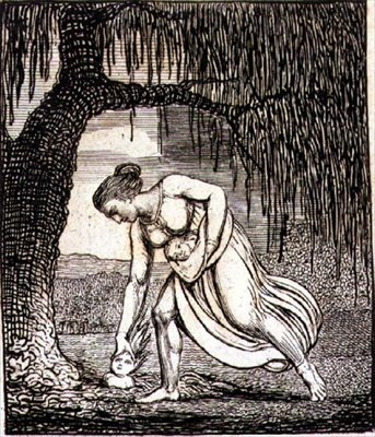 P.437-1985 „Znalazłem go pod drzewem”, ilustracja do „For the Sexes, The Gates of Paradise”, wyd. 17 maja 1793 (grawerowanie) autorstwa William Blake